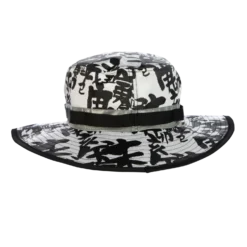 Naruto Allover Black & White Print Boonie Hat 8 Naruto Allover Black & White Print Boonie Hat -Atsuko Sale Store OBU29QCNAR 4