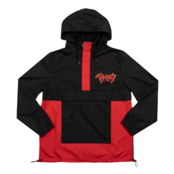 Guts Rage Black And Red Anorak