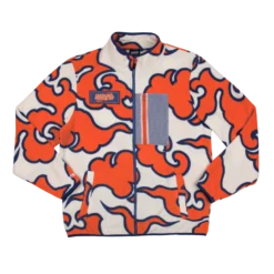 Naruto Orange Clouds Zip-Up Polar Fleece -Atsuko Sale Store OWA57APNAR 1 1
