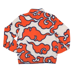 Naruto Orange Clouds Zip-Up Polar Fleece -Atsuko Sale Store OWA57APNAR 2 1