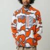 Naruto Orange Clouds Zip-Up Polar Fleece -Atsuko Sale Store OWA57APNAR ecom03 1