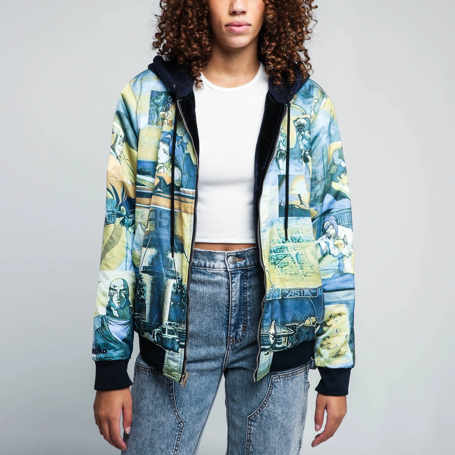 See You Space Cowboy Reversible Hooded Bomber Jacket 11 See You Space Cowboy Reversible Hooded Bomber Jacket - Image 9