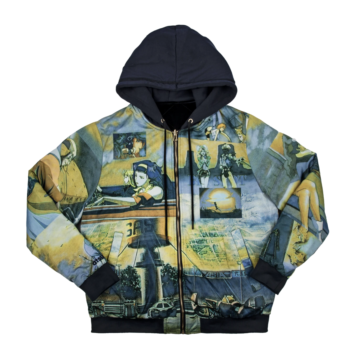 See You Space Cowboy Reversible Hooded Bomber Jacket 13 See You Space Cowboy Reversible Hooded Bomber Jacket - Image 11