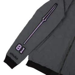 Eva Unit-01 Reversible Bomber Jacket -Atsuko Sale Store OWA57XRNGE 007