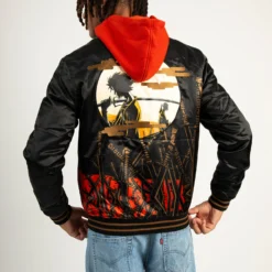 Field Of Swords Opening Satin Souvenir Jacket -Atsuko Sale Store OWA5LUJSCH ecom03