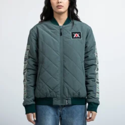 Hunter Association Quilted Bomber Jacket