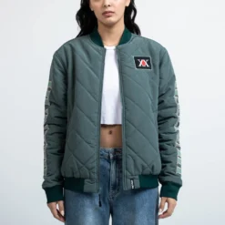 Hunter Association Quilted Bomber Jacket -Atsuko Sale Store OWA60K0HXH ecomm CYSMALL 6