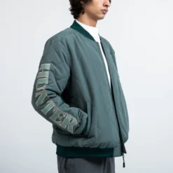 Hunter Association Quilted Bomber Jacket -Atsuko Sale Store OWA60K0HXH ecomm GABELARGE 3