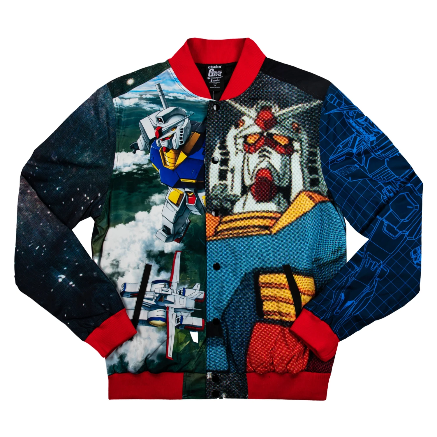 RX-78-2 Big Print Bomber Jacket 3 RX-78-2 Big Print Bomber Jacket