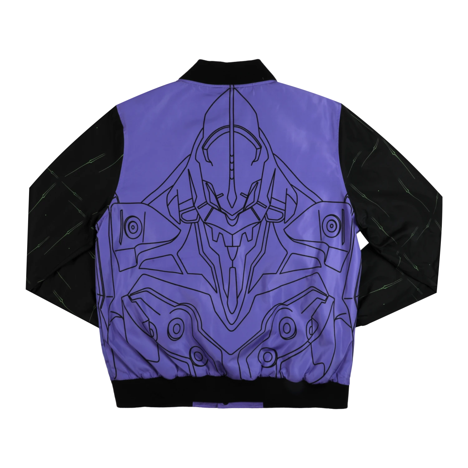 Eva Unit-01 Bomber Jacket 4 Eva Unit-01 Bomber Jacket - Image 2