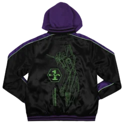 Eva Unit-01 Satin Jacket -Atsuko Sale Store OWM0WH1NGE 2