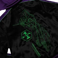 Eva Unit-01 Satin Jacket -Atsuko Sale Store OWM0WH1NGE 2 scaled