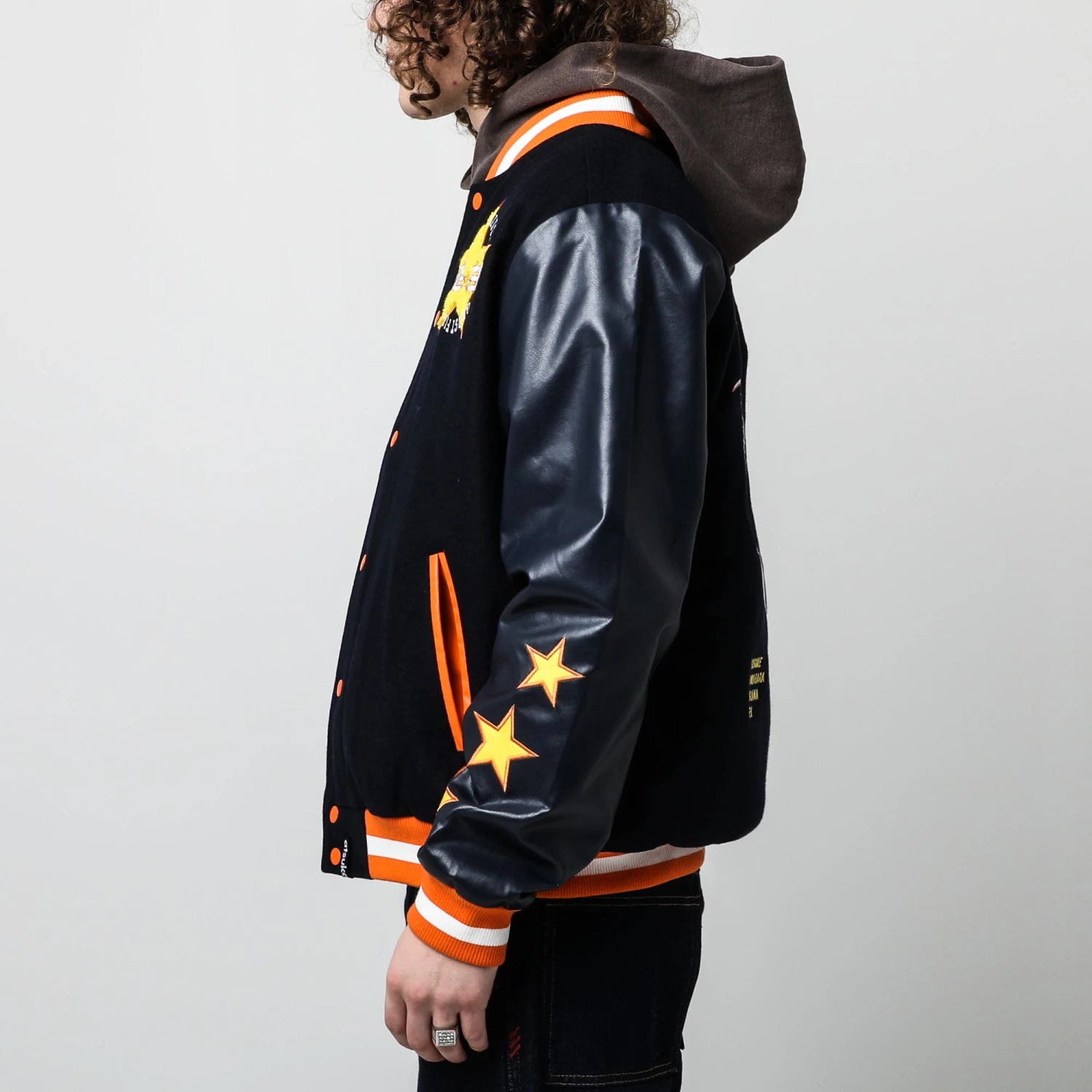 Team Urameshi Varsity Jacket 4 Team Urameshi Varsity Jacket - Image 2