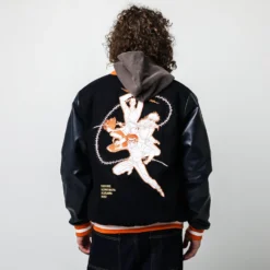 Team Urameshi Varsity Jacket 18 Team Urameshi Varsity Jacket -Atsuko Sale Store OWM1VLRYYH ecomm 3