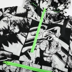 Crew Panels Black And White Packable Anorak 19 Crew Panels Black And White Packable Anorak -Atsuko Sale Store OWM1W65CBP