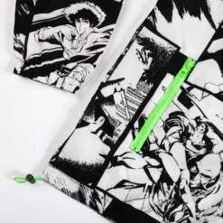 Crew Panels Black And White Packable Anorak 17 Crew Panels Black And White Packable Anorak -Atsuko Sale Store OWM1W65CBP 3