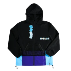 Team Urameshi Black Color Block Anorak -Atsuko Sale Store OWM1W6EYYH 1