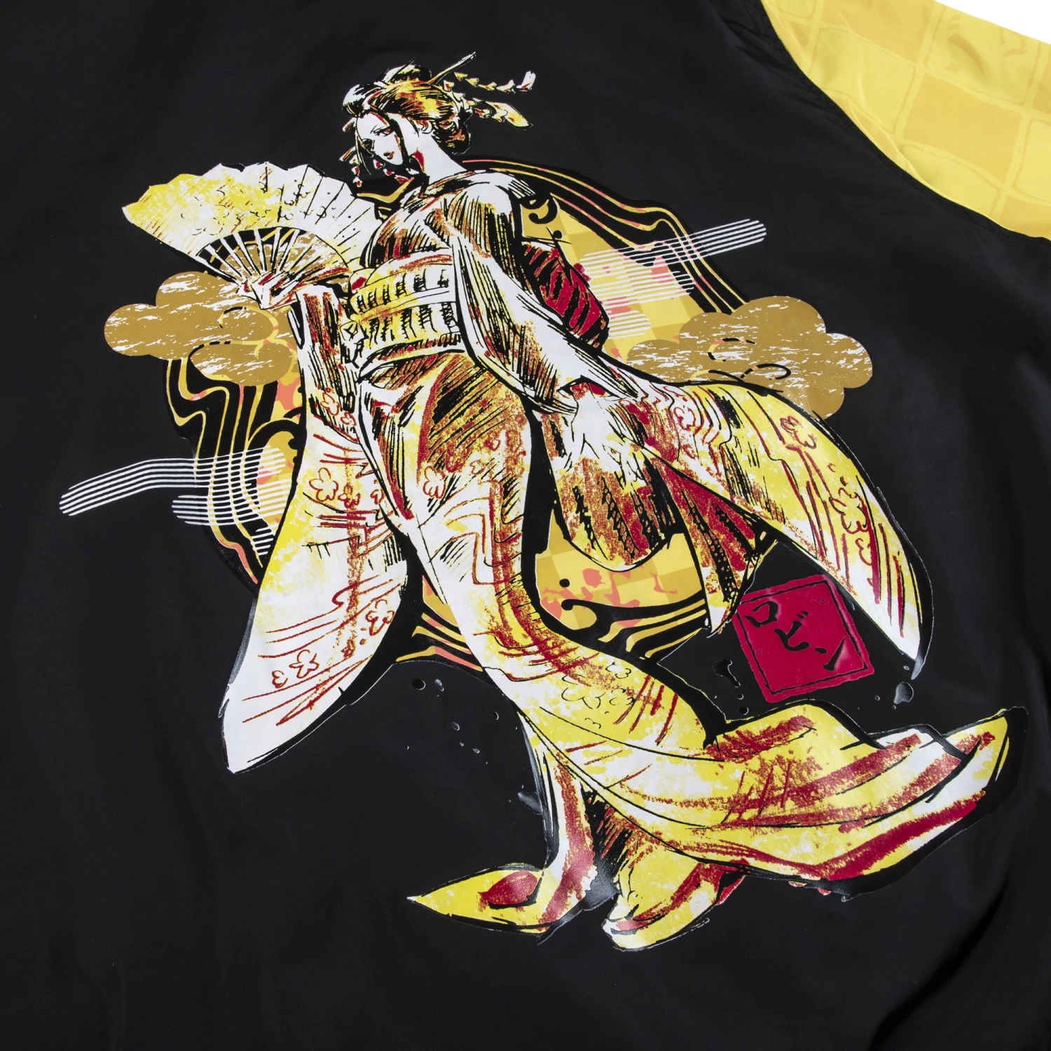 One Piece Nico Robin Black Bomber Jacket 6 One Piece Nico Robin Black Bomber Jacket - Image 4