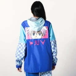Killua Blue Checkered Anorak -Atsuko Sale Store OWM2J2YHXH ecomm5