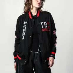 Tokyo Manji Gang Bomber Jacket -Atsuko Sale Store OWM54CNCRU ecomm 6