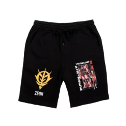 Char's Zaku II Black Shorts