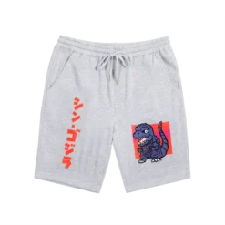 Shin Godzilla Chibi Heather Grey Shorts