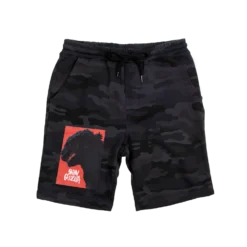 Shin Godzilla Charcoal Camo Shorts