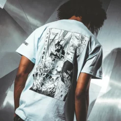 Sano Close Up Fight Scene Chambray Tee 19 Sano Close Up Fight Scene Chambray Tee -Atsuko Sale Store SatAM 4x5 17