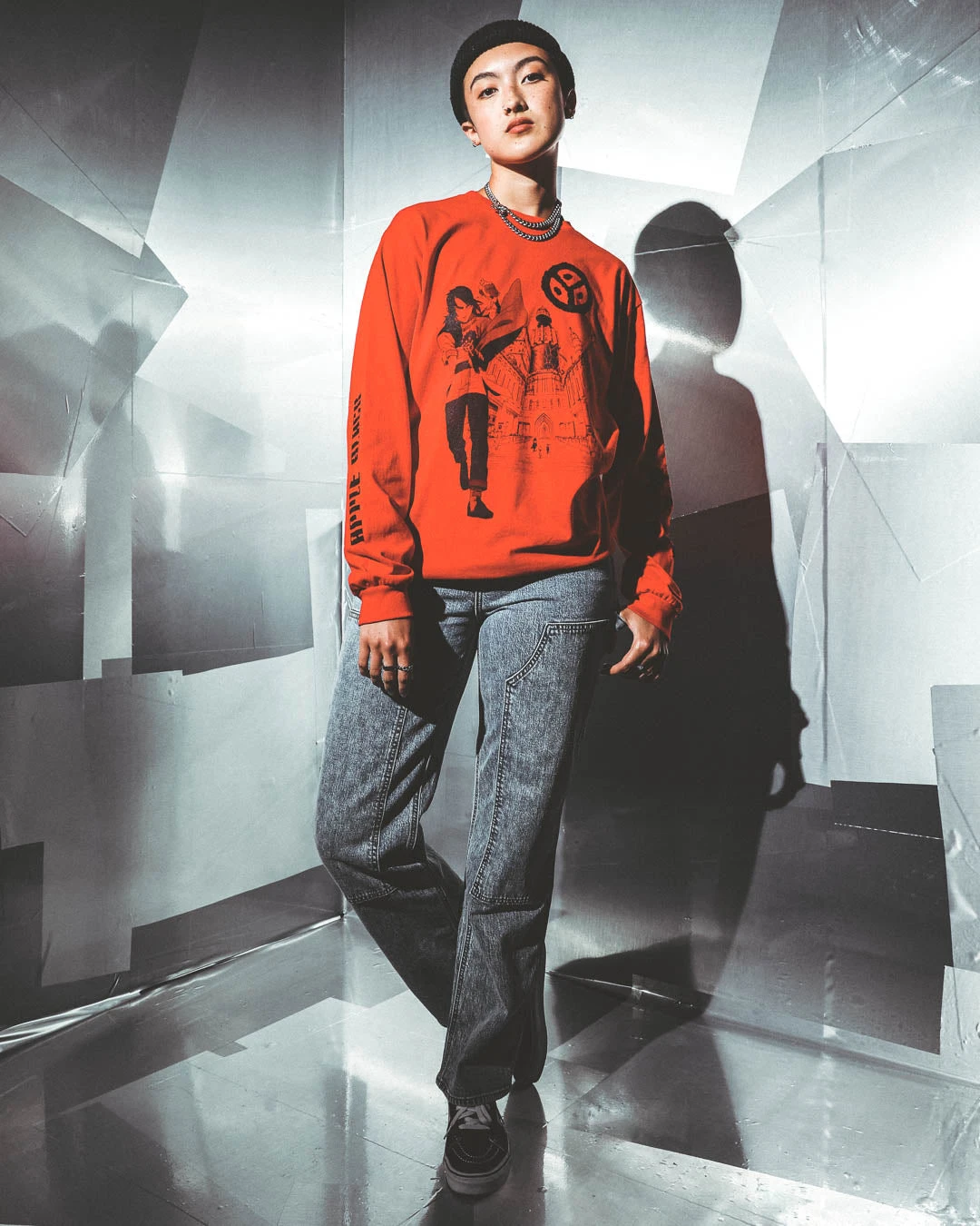 Sano In Front Of Newgarth Red Long Sleeve 11 Sano In Front Of Newgarth Red Long Sleeve - Image 9