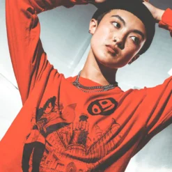 Sano In Front Of Newgarth Red Long Sleeve 21 Sano In Front Of Newgarth Red Long Sleeve -Atsuko Sale Store SatAM 4x5 25