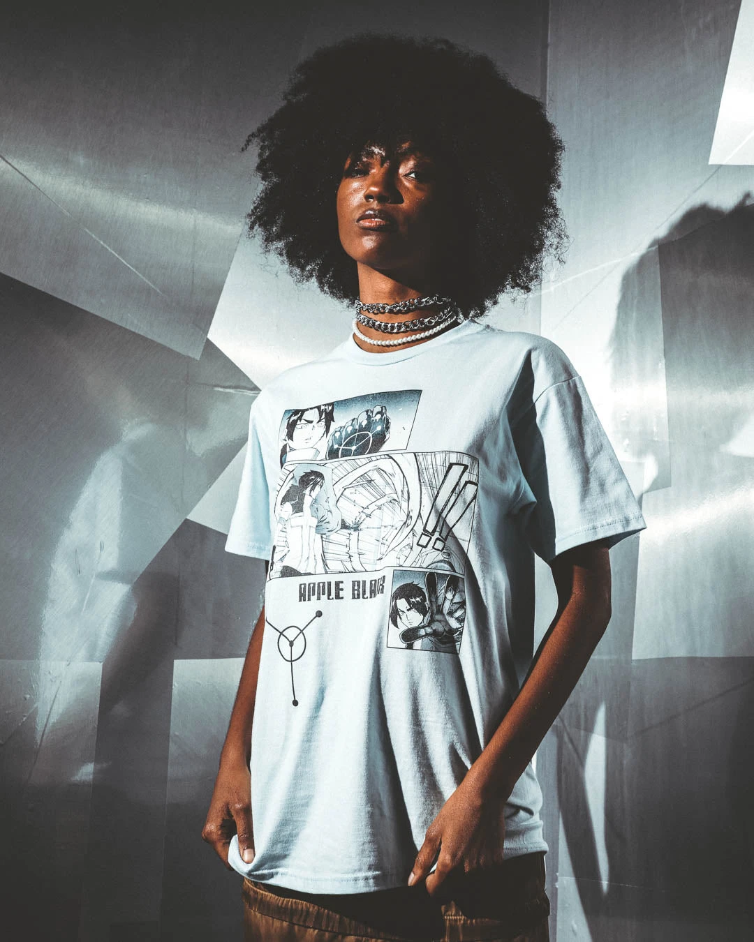 Sano Holy Ghost Push Chambray Tee 9 Sano Holy Ghost Push Chambray Tee - Image 7