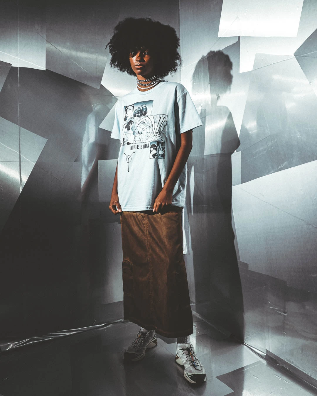 Sano Holy Ghost Push Chambray Tee 10 Sano Holy Ghost Push Chambray Tee - Image 8