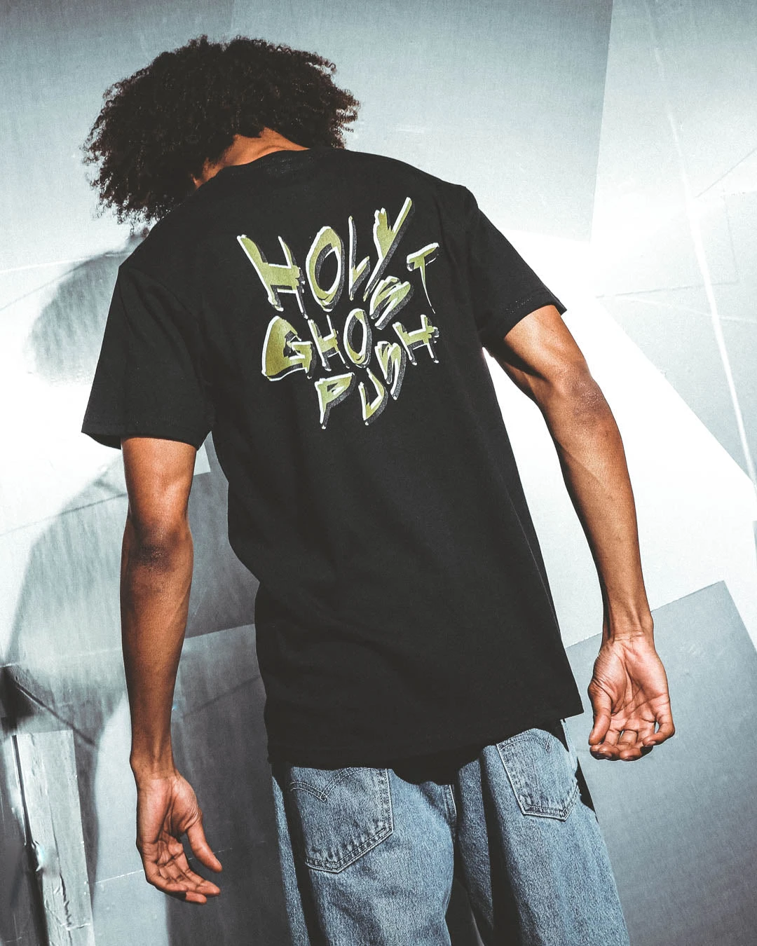 Sano Holy Ghost Push Black Tee 10 Sano Holy Ghost Push Black Tee - Image 8