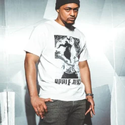 The Black Sorcerer Chambray Tee -Atsuko Sale Store SatAM 4x5 33