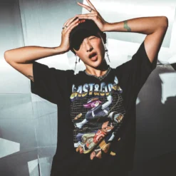 Cast And Clock Black Tee 9 Cast And Clock Black Tee -Atsuko Sale Store SatAM ad