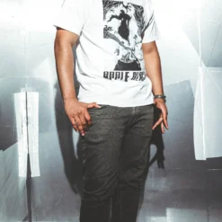 The Black Sorcerer White Tee 9 The Black Sorcerer White Tee -Atsuko Sale Store SatAM story 33