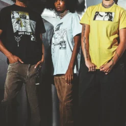 Sano Close Up With Fight Scene Yellow Tee -Atsuko Sale Store SatAM story 35