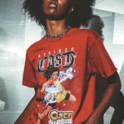 Cast Lightning Red Tee -Atsuko Sale Store SatAM story 8