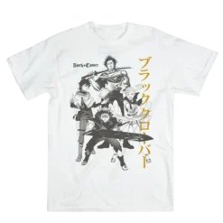 Black Bulls Group Pose White Tee