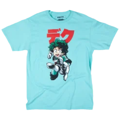 My Hero Academia Deku Punch Mint Tee