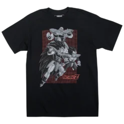 Attack Of The Saiyans Black Tee