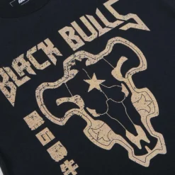 Black Bulls Black Tee 8 Black Bulls Black Tee -Atsuko Sale Store TS84Z9CRU 2