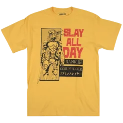 Slay All Day Yellow Tee