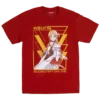 Asuna Red Tee -Atsuko Sale Store TS8A4PSAR 1copy