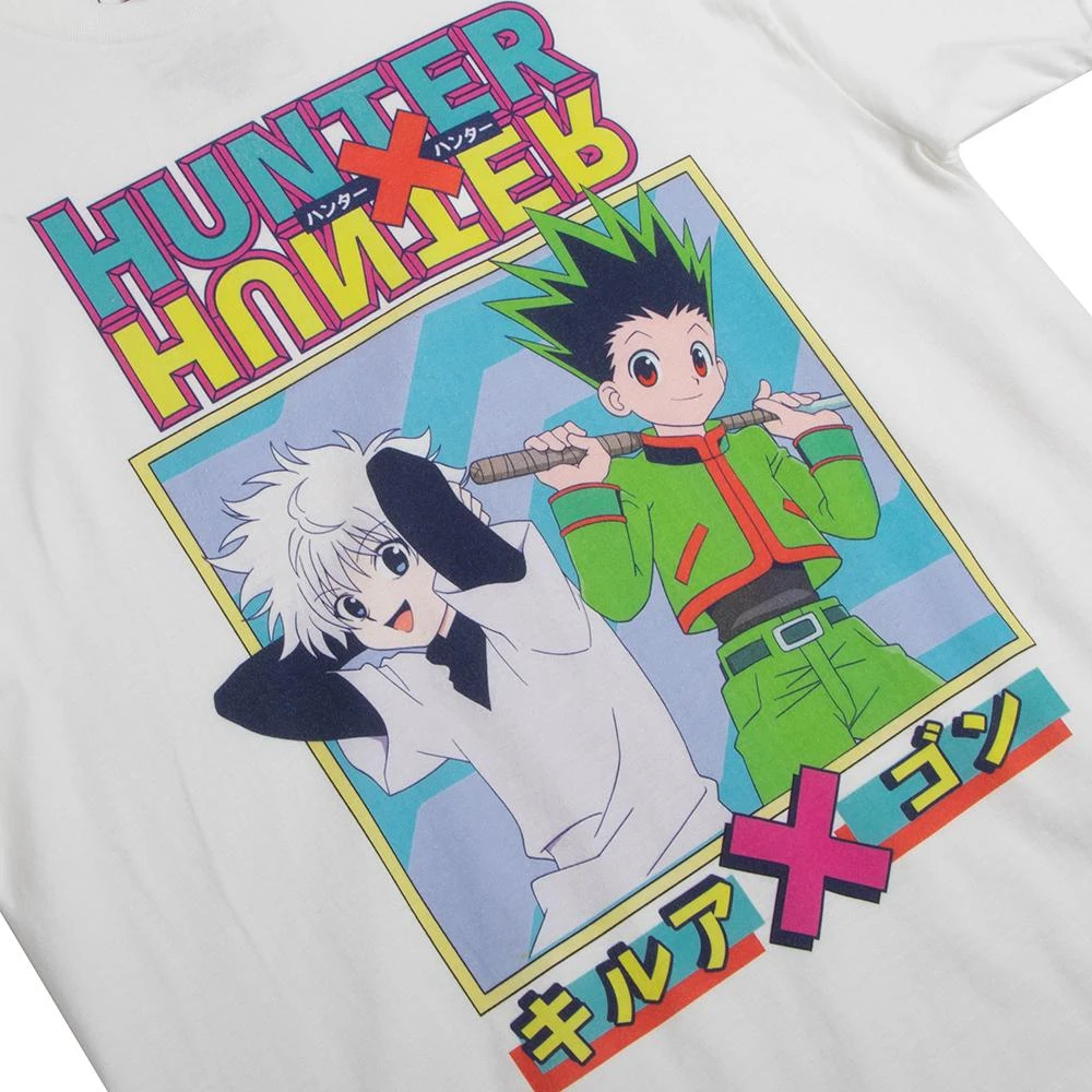Gon & Killua White Tee 4 Gon & Killua White Tee - Image 2