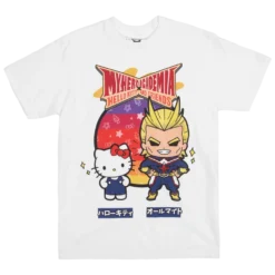 My Hero Academia X Hello Kitty & Friends All Might White Tee