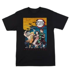 Tanjiro Crew Black Tee