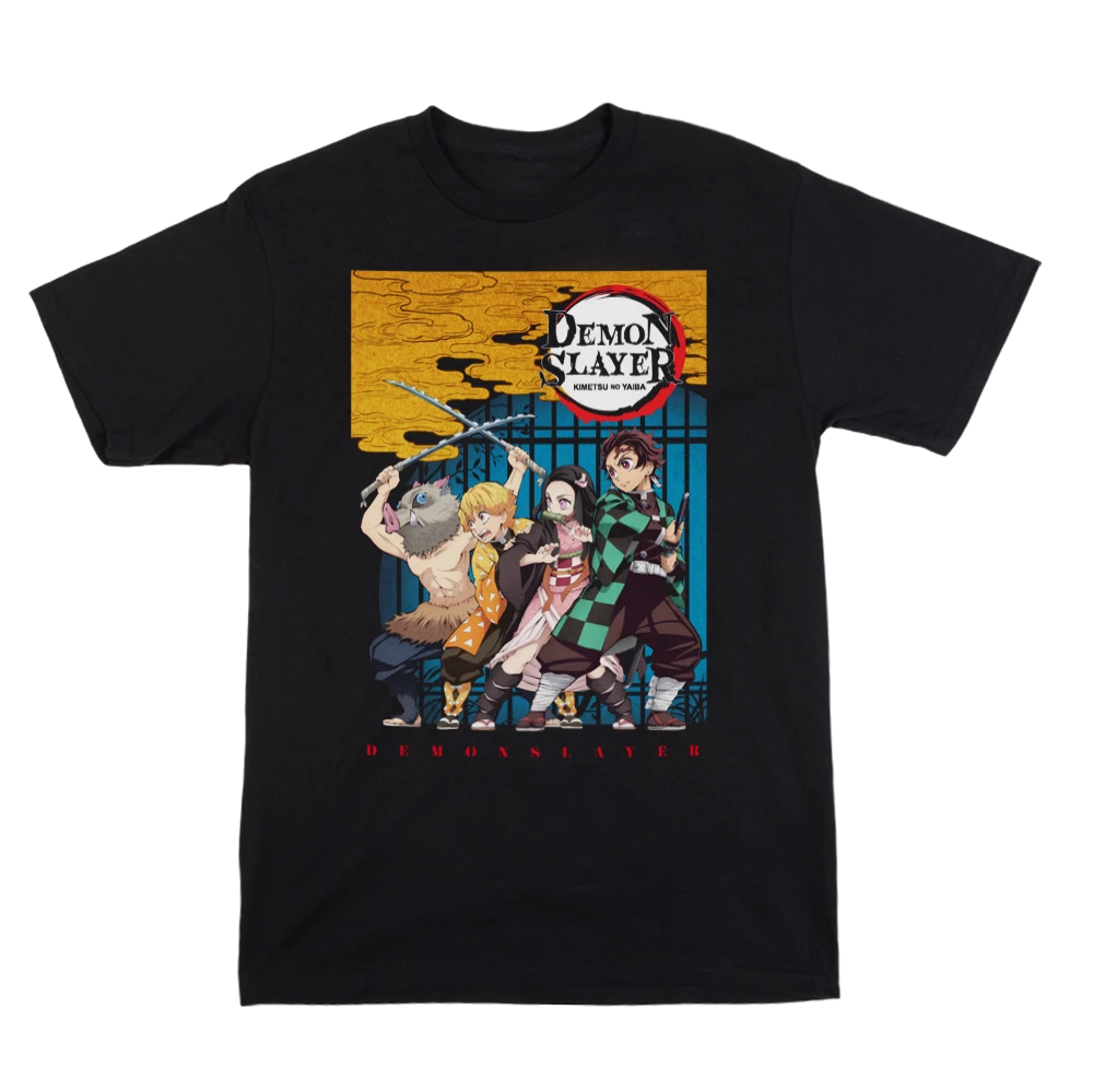 Tanjiro Crew Black Tee 3 Tanjiro Crew Black Tee