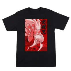 Inuyasha Claw Kanji Black Tee