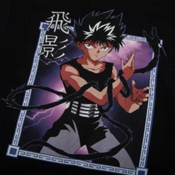 Hiei Lightning Black Tee -Atsuko Sale Store TS8PVBYYH 4